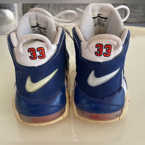Nike Air Umtempo ‘96White&Royal Navy Blue Shoes Youth Size 6 - Picture 6 of 7